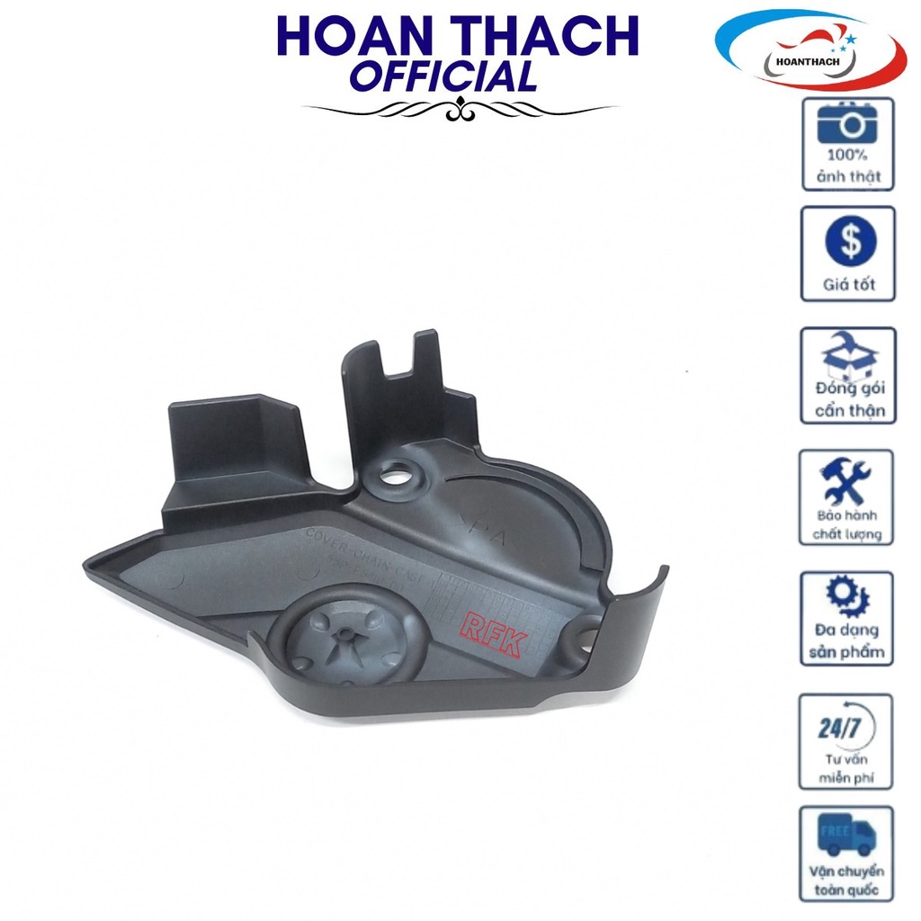 Nắp Che Nhông Xe máy Exciter Màu Đen Nhám 0582 Yamaha, HOANTHACH 55Pe54181000