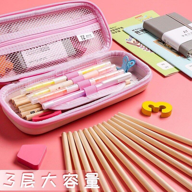 hộp bút 3D cho bé trai và bé gái . Nhựa cao cấp chống sốc - chống nước - tặng kèm ticker
