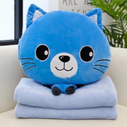 BỘ CHĂN GỐI 3 IN 1 HOẠT HÌNH DỄ THƯƠNG DÙNG TRONG VĂN PHÒNG