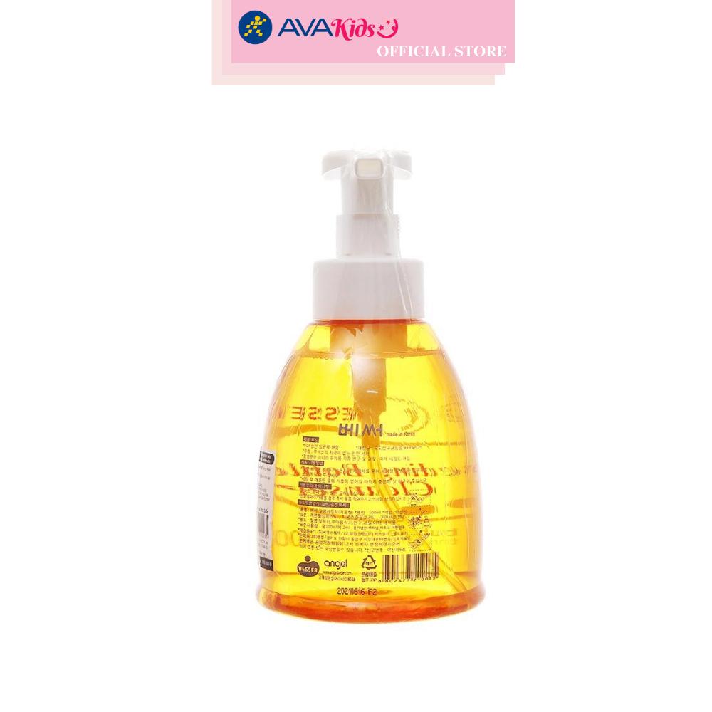 Nước rửa bình sữa Wesser chai 500 ml hương bưởi