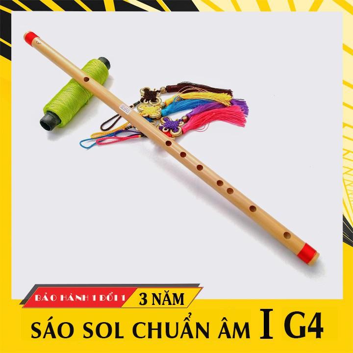 Sáo trúc SOL trầm HL10Đ, sáo trúc G4 CHUẨN ÂM KHOÉT TAY cho người mới tập