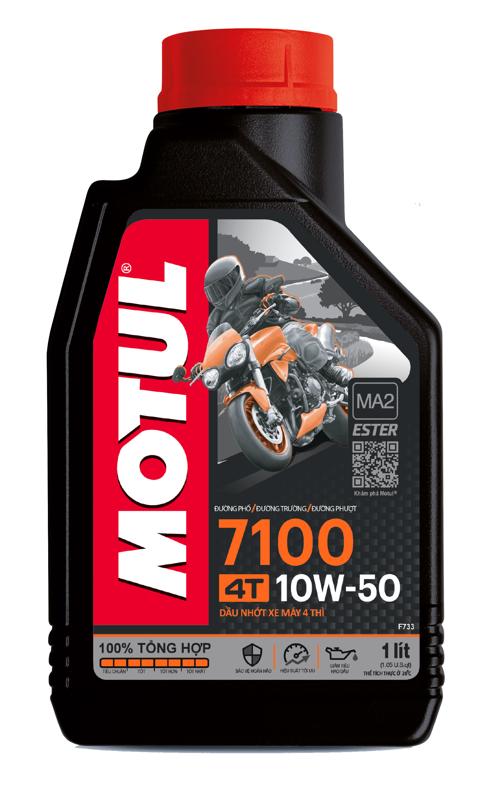 Dầu nhớt xe máy MOTUL 7100 4T 10W50 1L