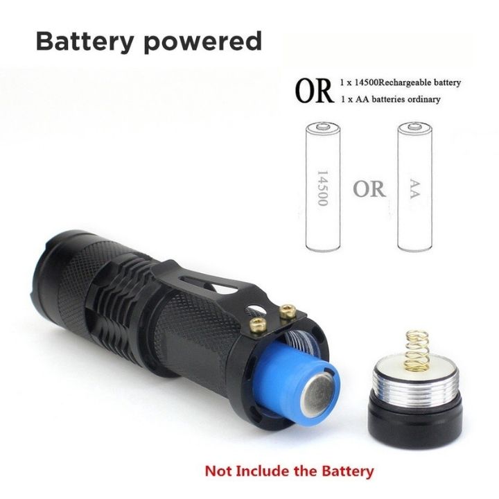 ĐÈN PIN CÓ TIA UV TÍM SOI CÁC LOẠI GIẤY TỜ QUAN TRỌNG - CÓ THỂ THU PHÓNG, TẦM CHIẾU 365MM - MÀU ĐEN -SP005549