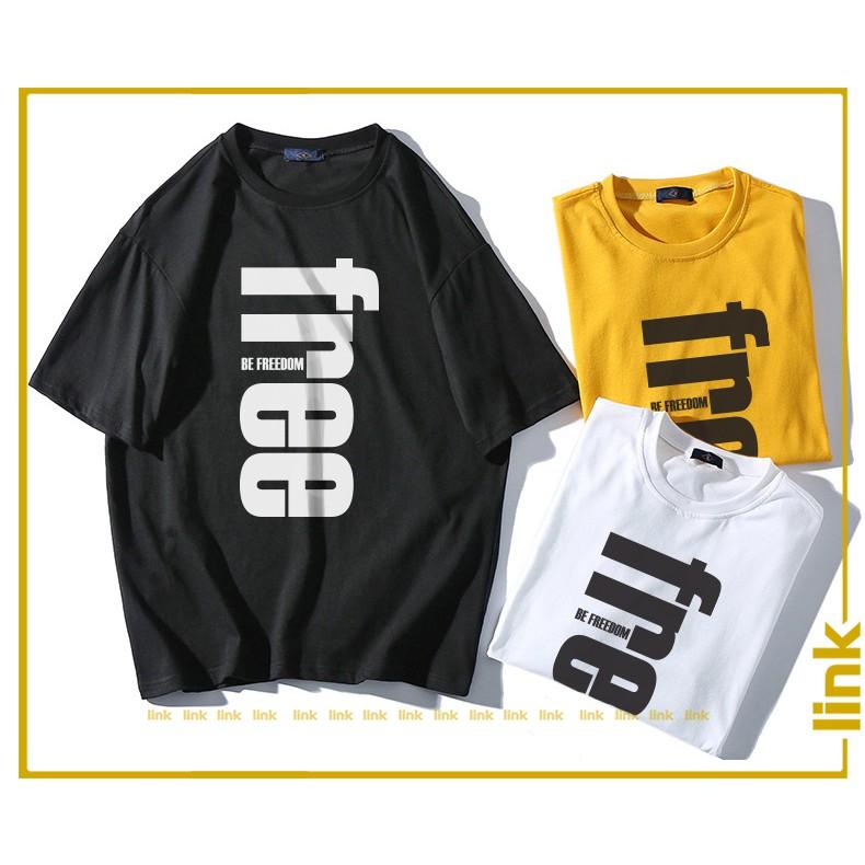 Áo thun nam tay lỡ FREE độc lạ unisex