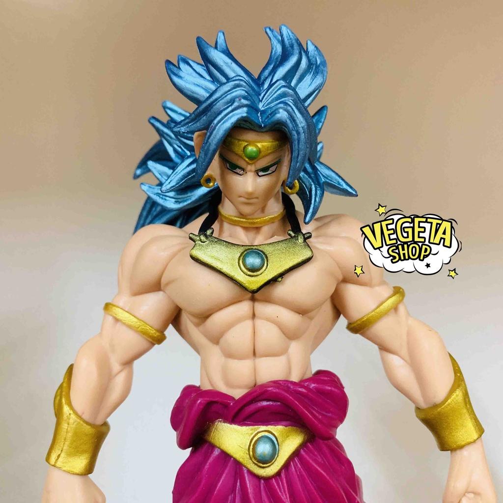 Mô hình Broly Super Saiyan God - Mô hình Dragon Ball - Broly SSJ God - Broly tóc xanh - Cao 20cm - Fullbox