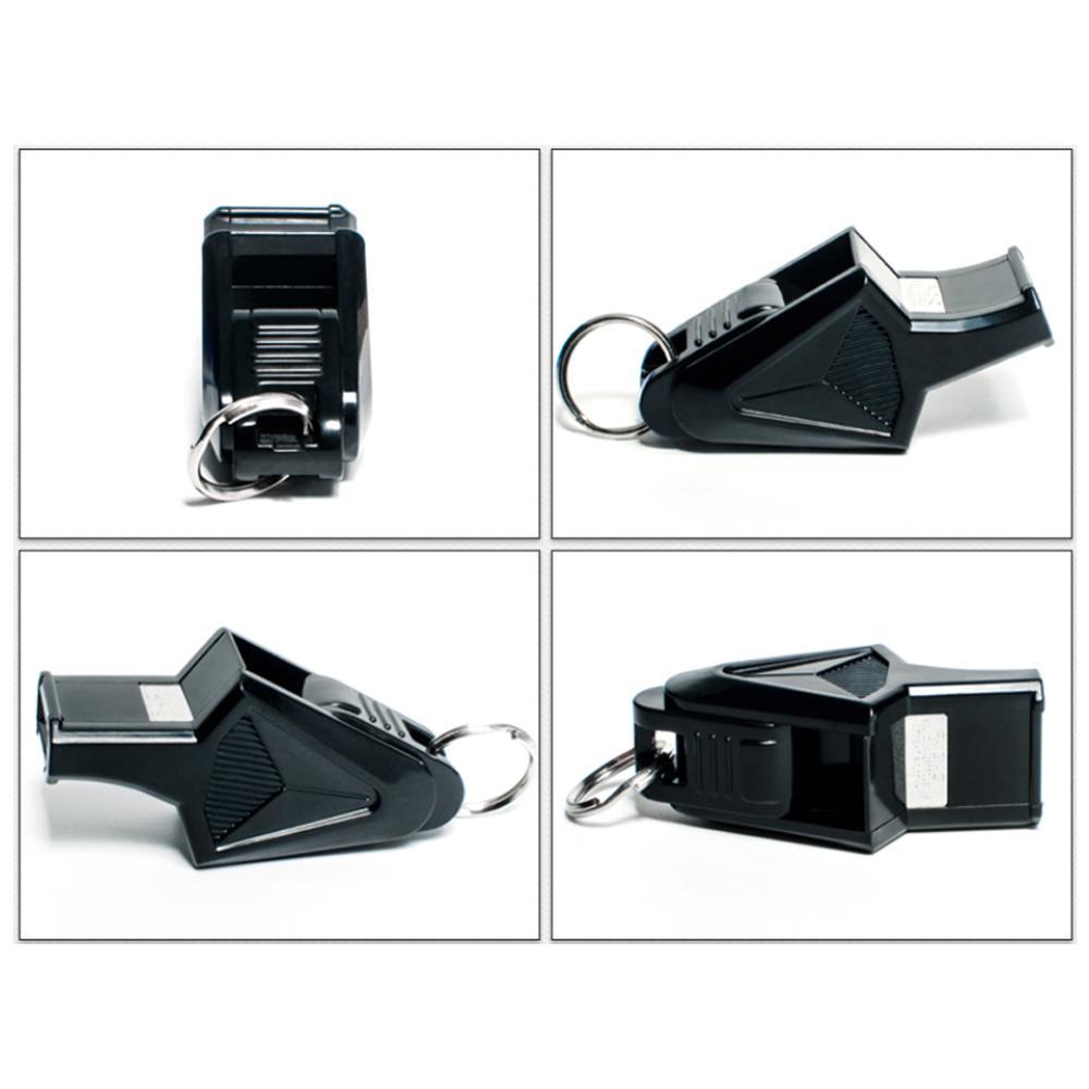 Xác thực Còi Trọng Tài Còi Đặc Biệt Huấn Luyện Viên Bóng Rổ Còi Bóng Đá Ngoài Trời Cứu Hộ Chuyên Nghiệp Còi Sinh Tồn Color: Black