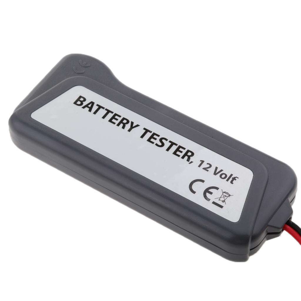 12V Car Motorcycles Battery Load Tester Meters Analyzer LED Display