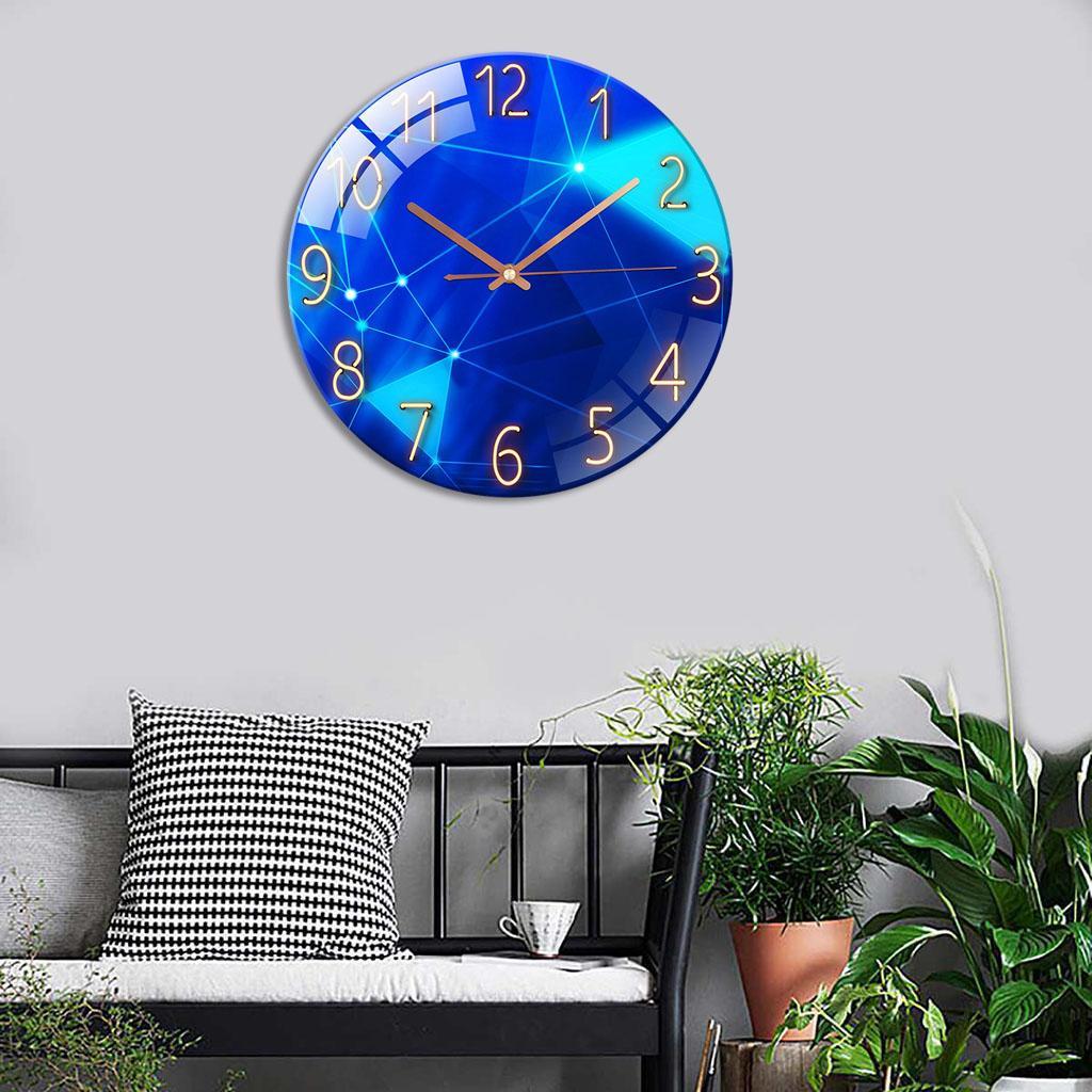 30cm Silent Wall Hanging Clock for Living Room