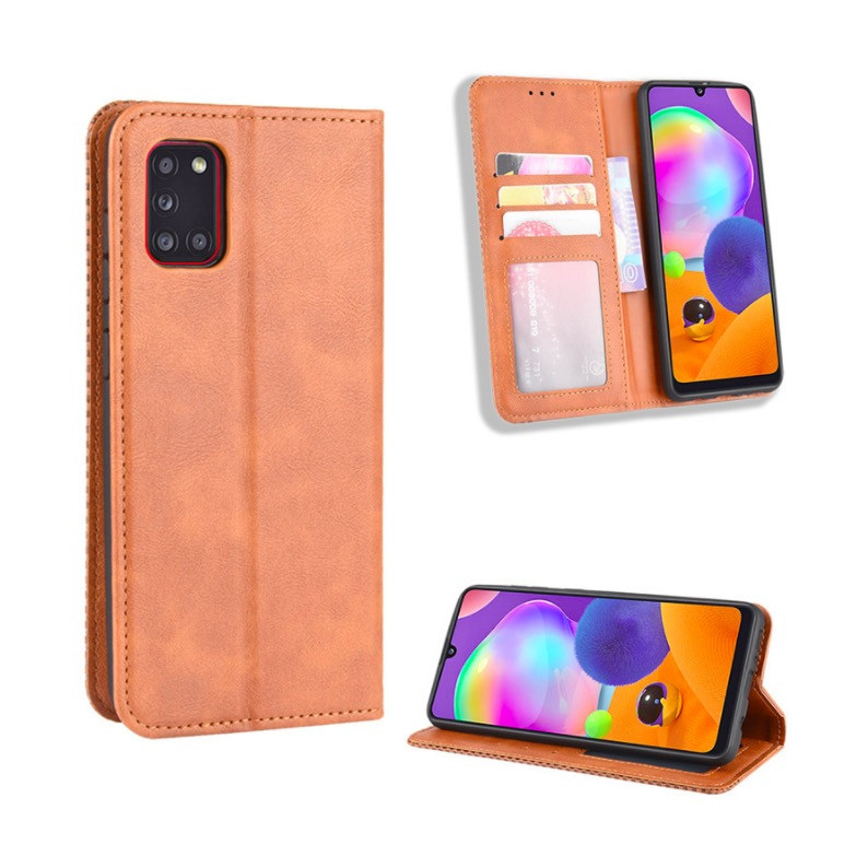 Bao da dạng ví dành cho SamSung Galaxy A31 Luxury Leather