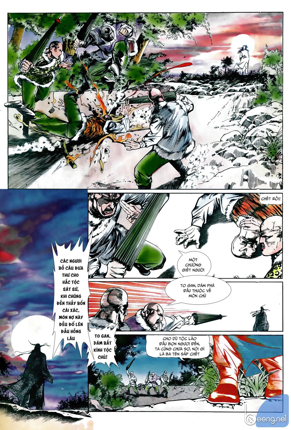 đao kiếm tiếu chapter 11 12