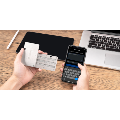Cypher Safepal bảo vệ 12 &amp; 24 ký tự - Lưu trữ Privatekey Crypto - Hàng nhập khẩu chính hãng