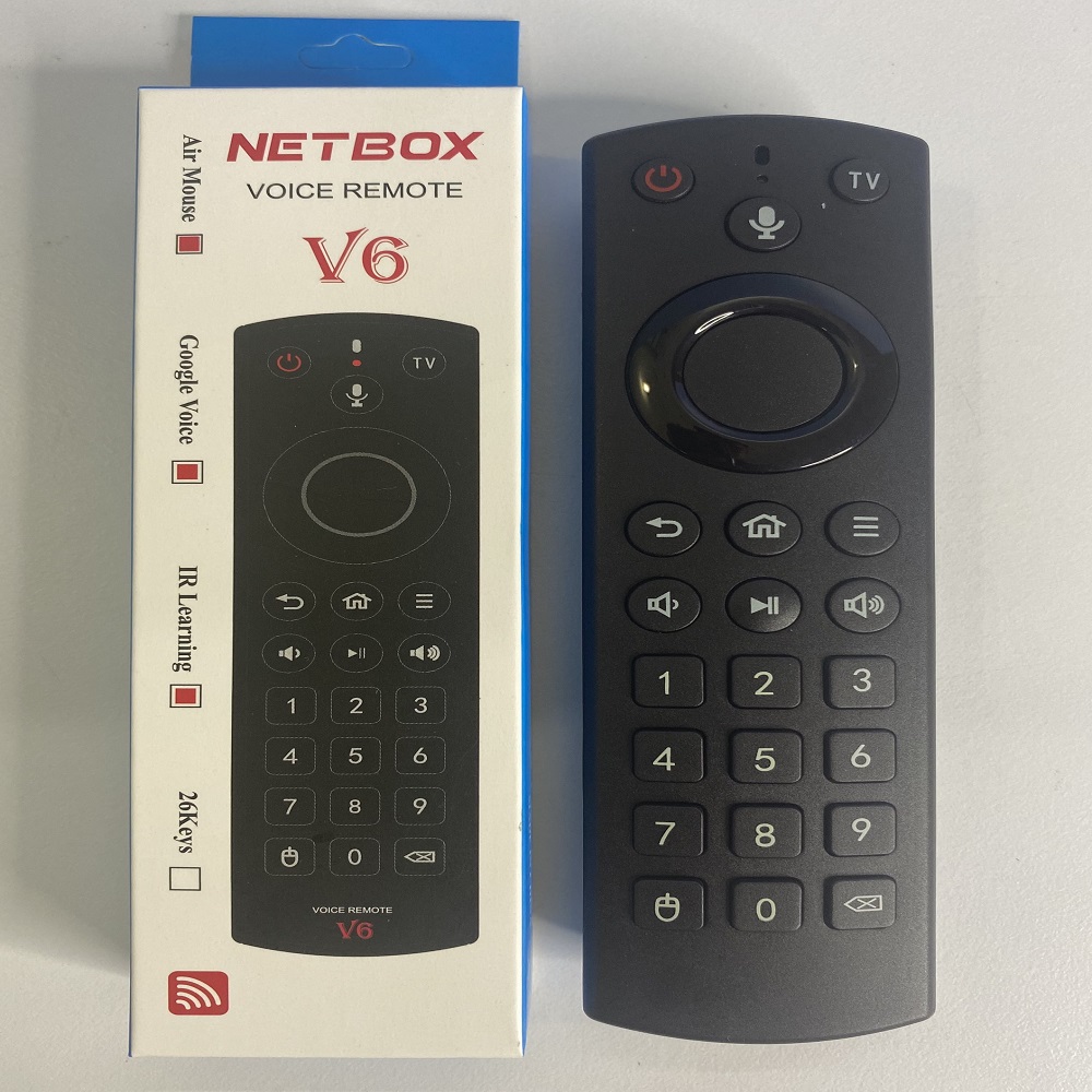 REMOTER  GIỌNG NÓI NETBOX  CÓ NÚT SỐ BẤM MẬT KHẨU DỄ DÀNG DÙNG CHO TIVI SMART,ANDROIL TIVI BOX ,HÀNG CHÍNH HÃNG