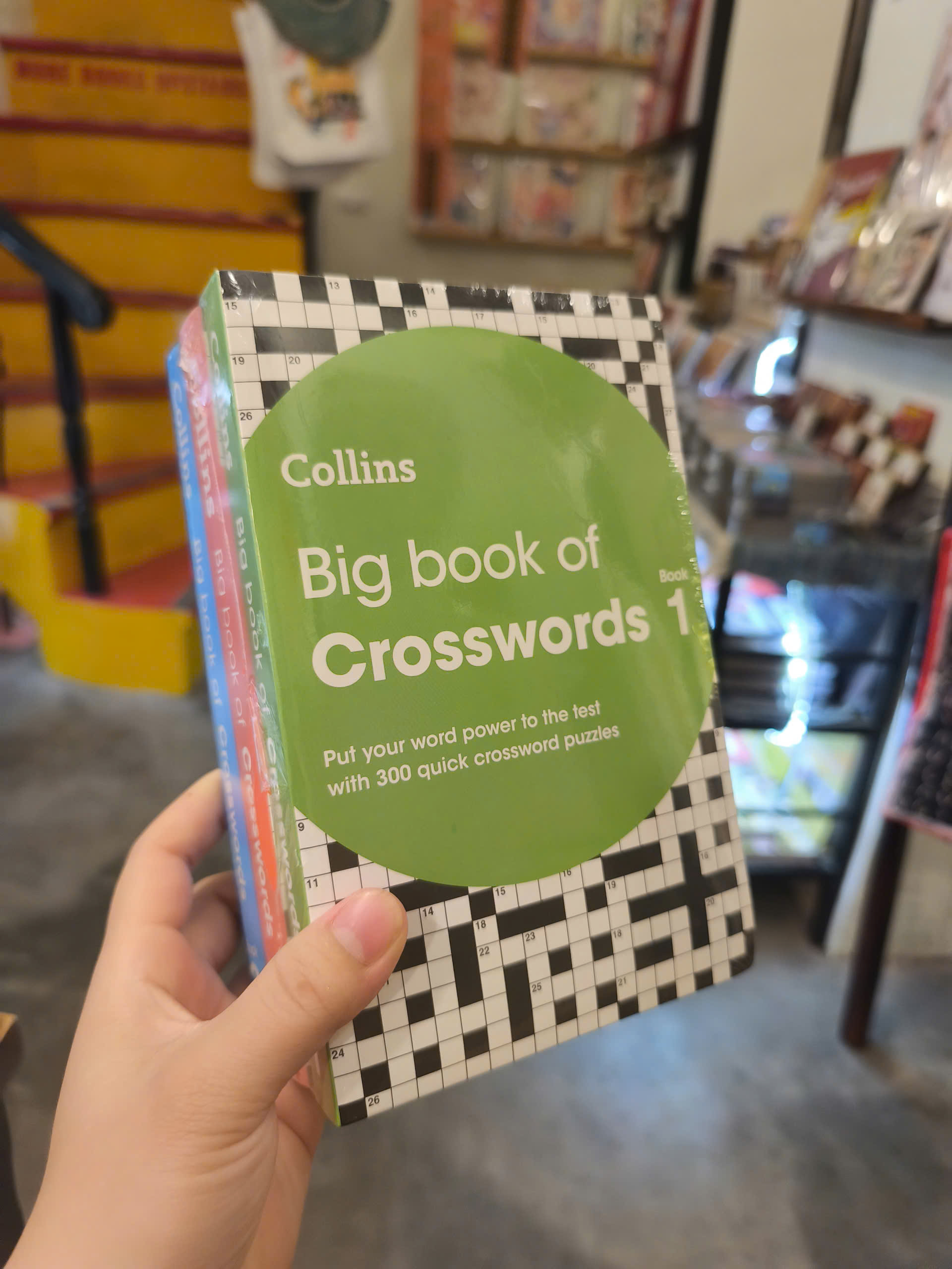 Sách - Big Book of Crosswords (Set 3 Books) | Trò chơi ô chữ / Ngoại văn Nhập khẩu / Sách giải trí