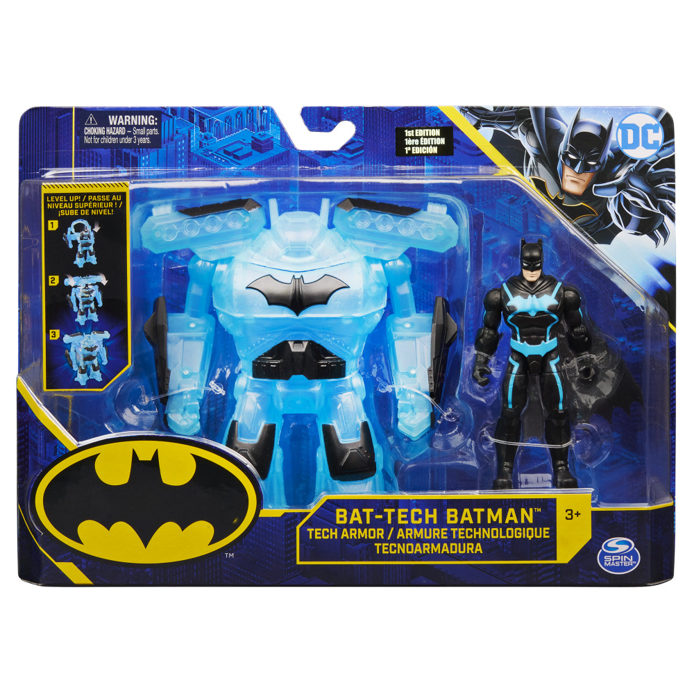 Đồ Chơi Mô Hình BATMAN Người Dơi Batman 4 Inch Và Giáp Robot 6060779