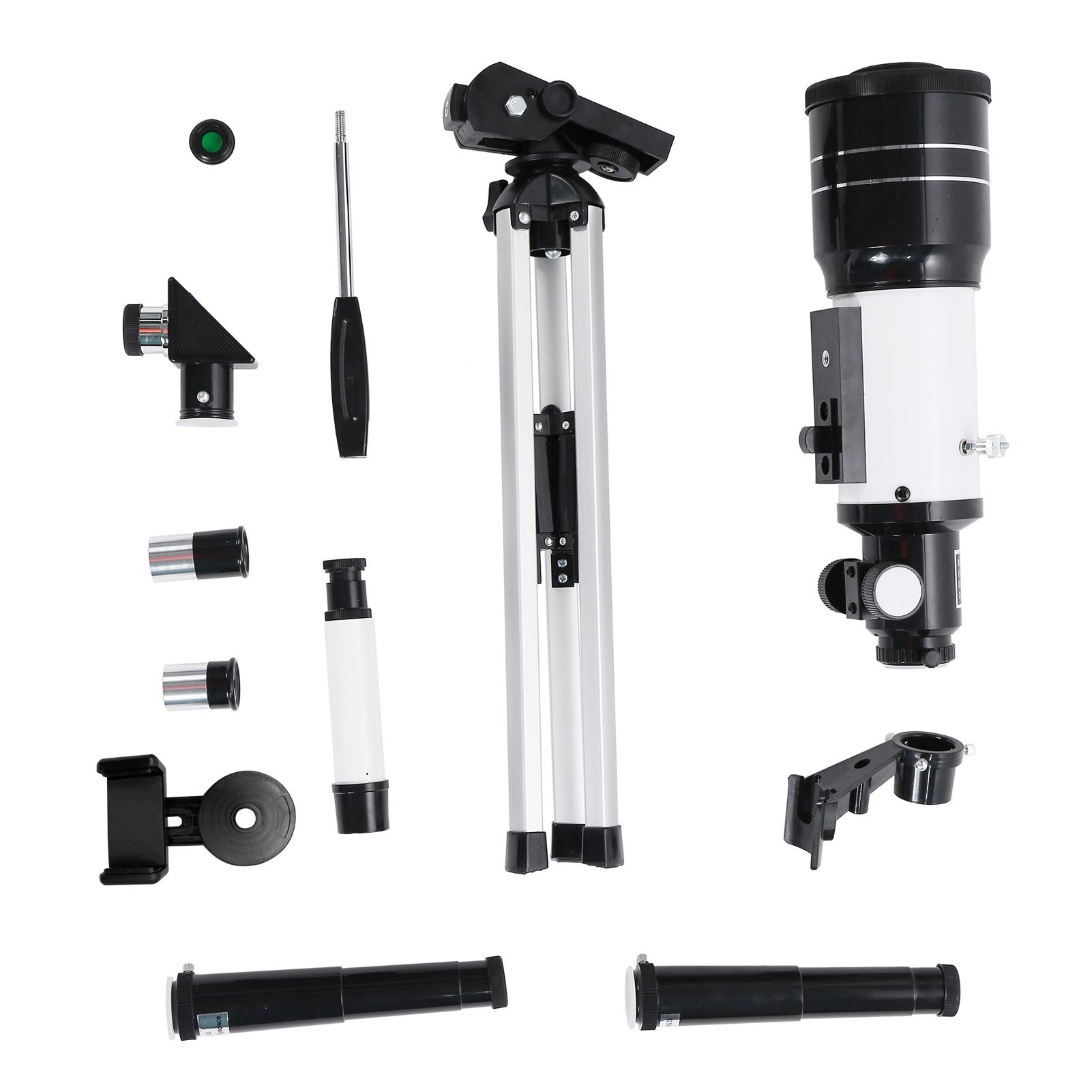 30070 Children's Telescope Holiday Gift Astronomical Telescope Professional Stargazing Telescope Compact Tripod Watching