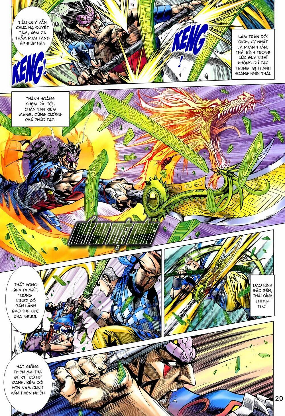 thần binh vấn thiên chapter 16 20