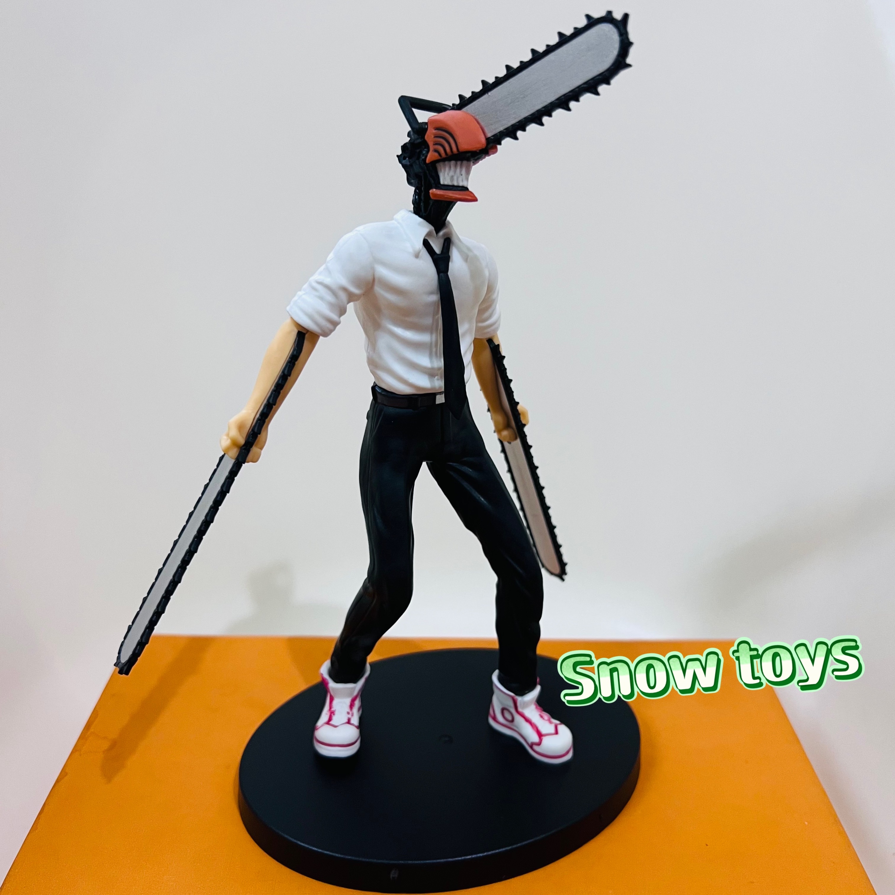 Mô hình Chainsaw Man - Nhân vật Denji hóa Quỷ cưa máy - Kích thước Denji Cao 17cm - Fullbox Chainsaw man Quỷ cưa