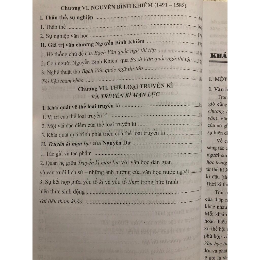 Sách - Combo Văn Học Trung Đại Việt Nam (Tập 1 + Tập 2) - NXB Giáo Dục - HV