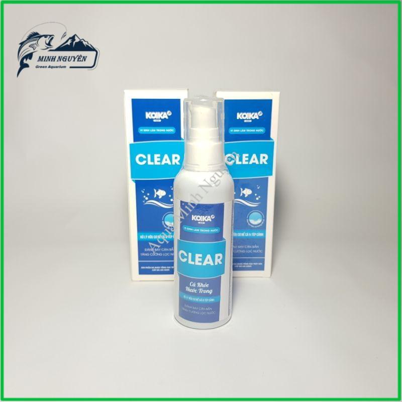 VI SINH KOIKA CLEAR | VI SINH XỬ LÝ NƯỚC CHUYÊN DÙNG CHO CÁ VÀ TÉP CẢNH CAO CẤP