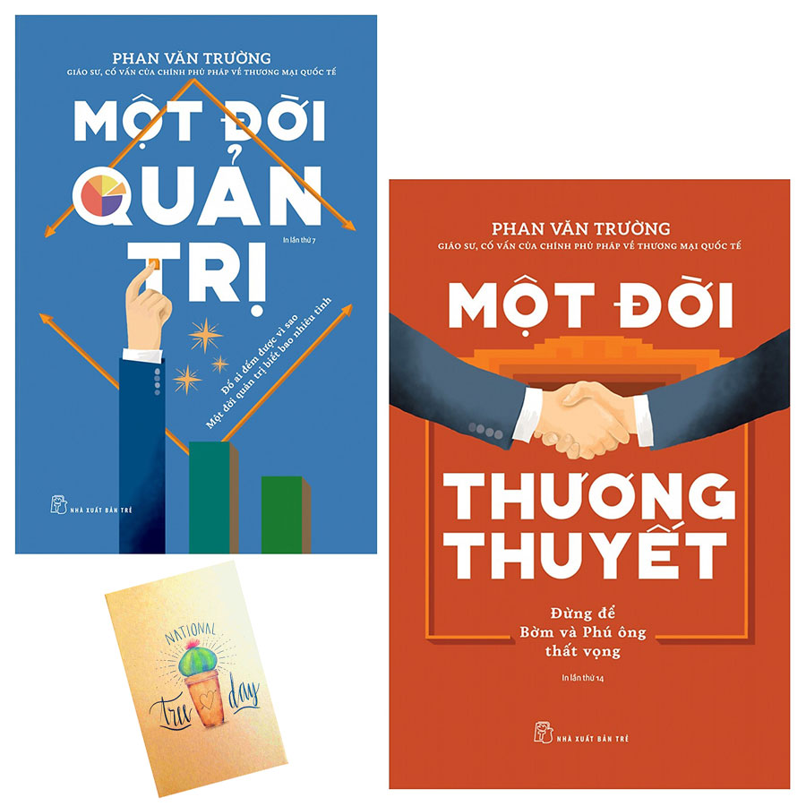 Combo Một Đời Quản Trị Và Một Đời Thương Thuyết