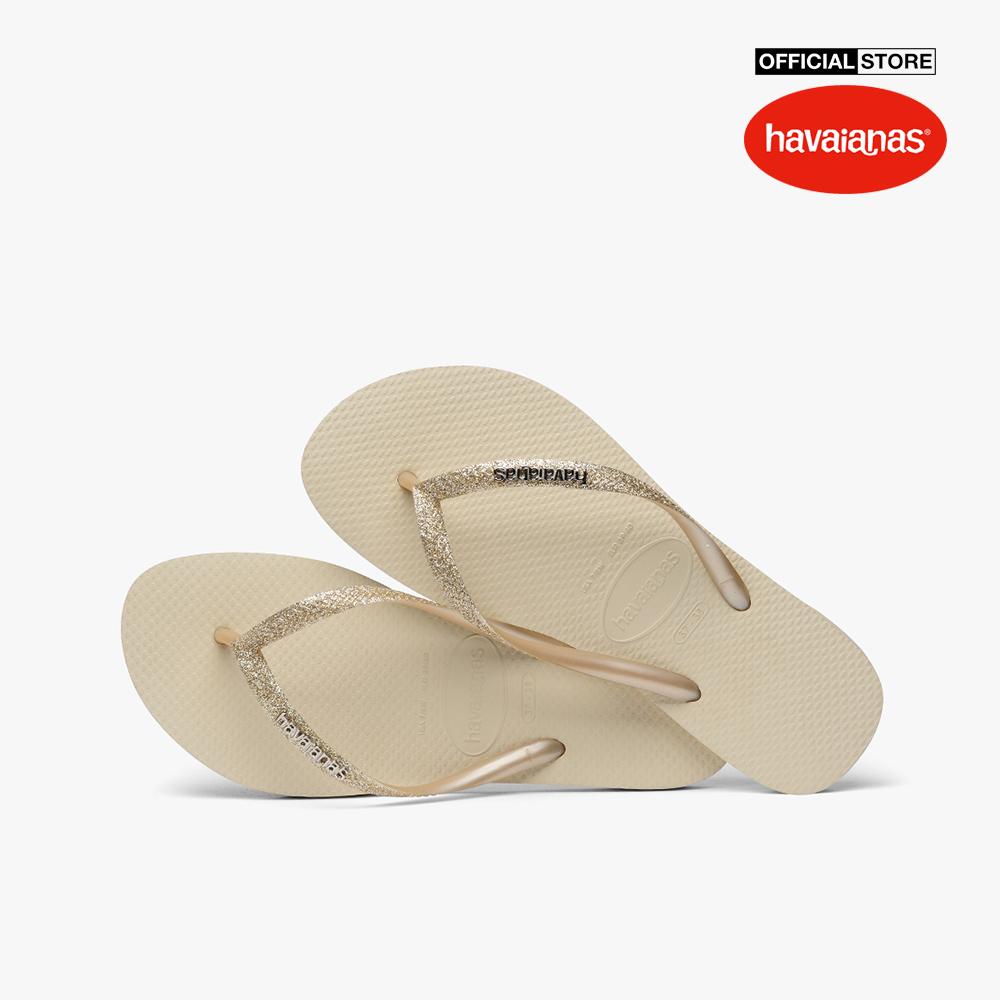 HAVAIANAS - Dép nữ Slim Glitter Metallic 4146118-0121