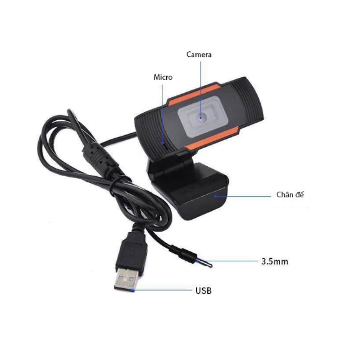 Webcam Máy Tính Độ Phân Giải Cực Nét