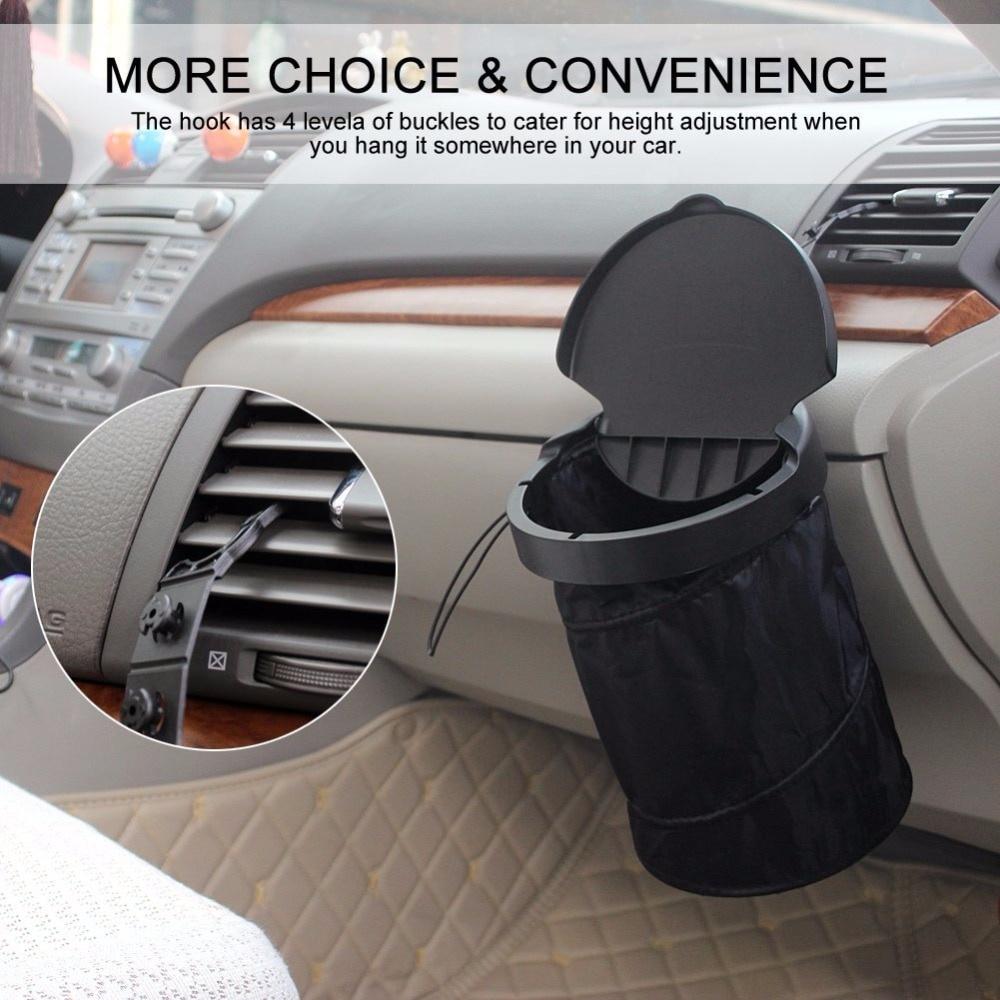Mini Auto Hộp Đựng Rác Mini Cho Xe Hơi