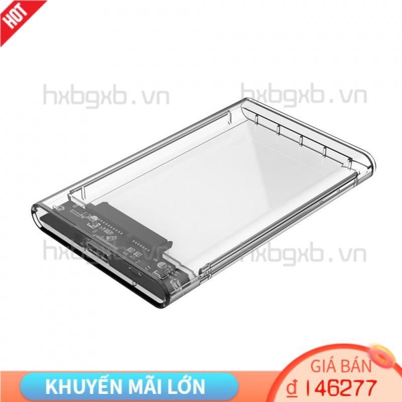 Hộp ổ cứng HDD Type C tốc độ cao 2.5 inch trong suốt