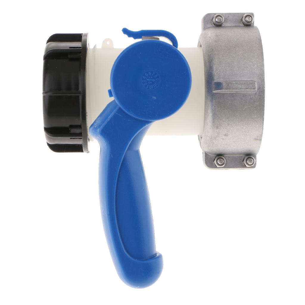 IBC Nước CamLock Bộ Điều Hợp Van Bi Axit Kiềm Chịu Giá Trị 75 Mm