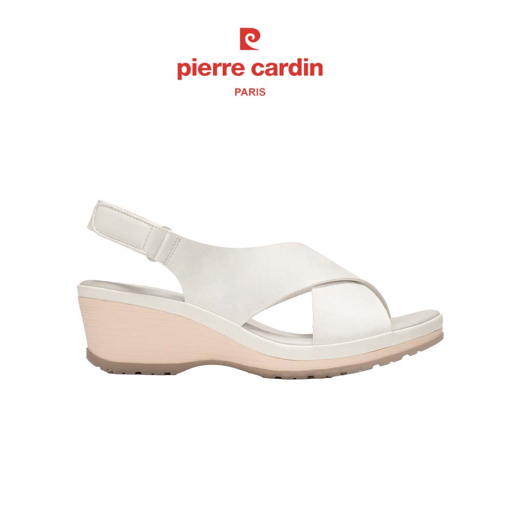 Sandal Nữ Cao Gót Da Bò Ý Pierre Cardin - PCWFWS 235