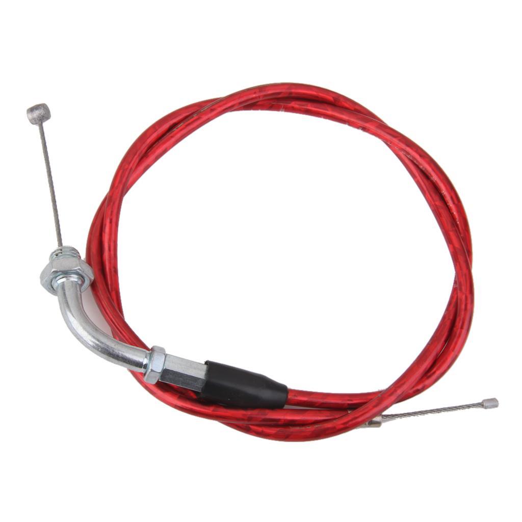 RED  BIKE THROTTLE  CABLE 110cc 125cc 140cc
