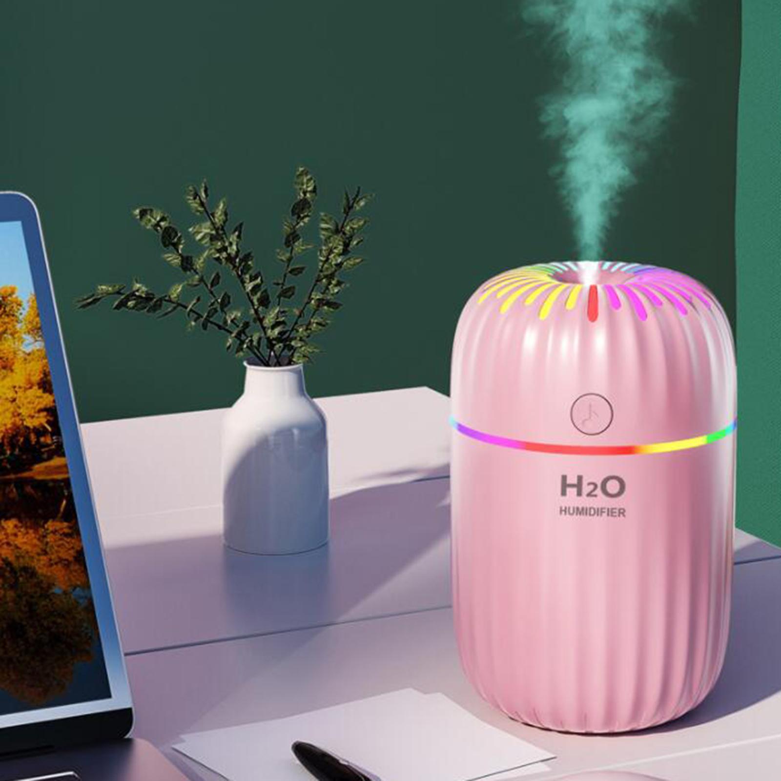 Ultrasonic Air Humidifier Diffuser Night Light Essential Oil Bedroom