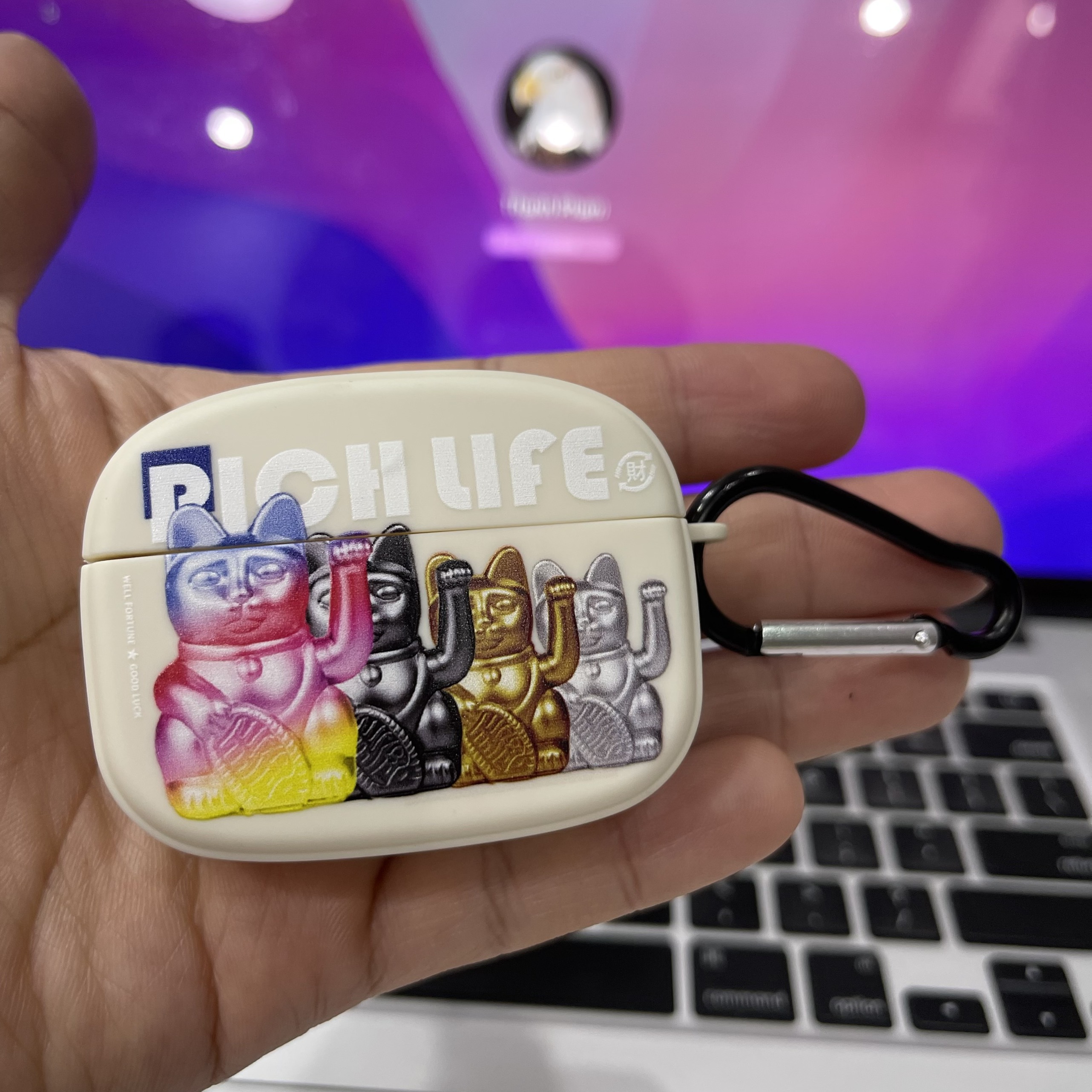 Case Ốp Lưng Dành Cho Apple Airpods - Rich People