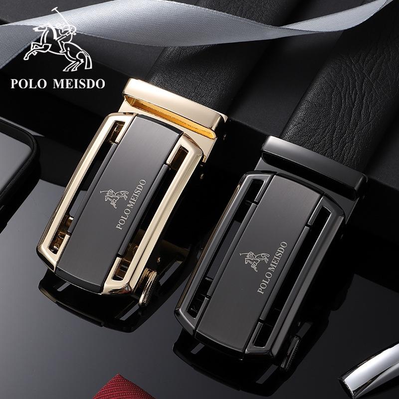 Dây Nịt Nam Da Bò Cao Cấp Hàng Hiệu POLO MEISDO Khóa Tự Động PL71