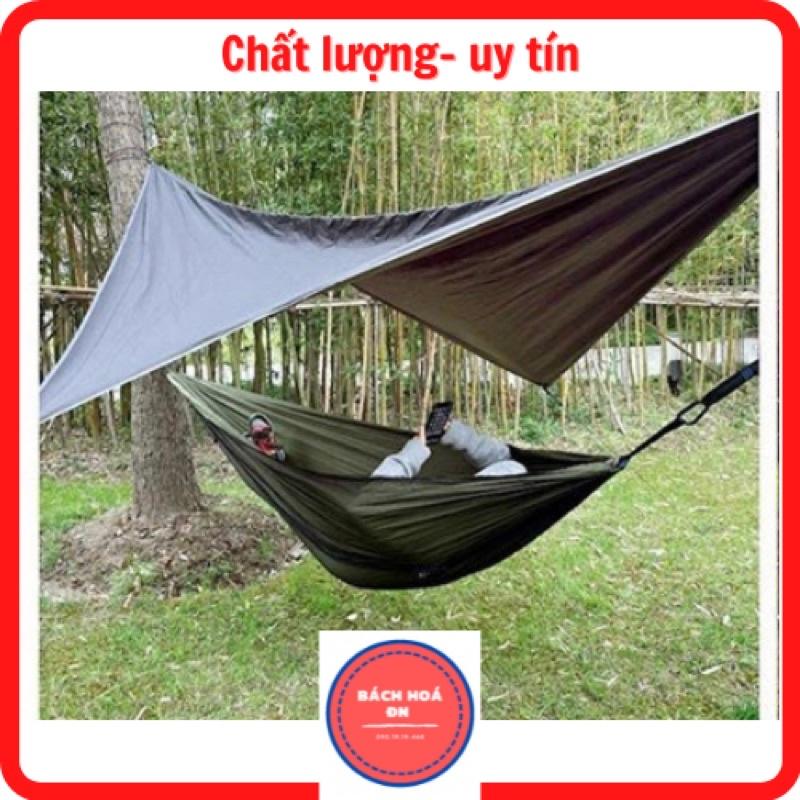 Combo dã ngoại, picnic gồm bạt + võng + dây dù