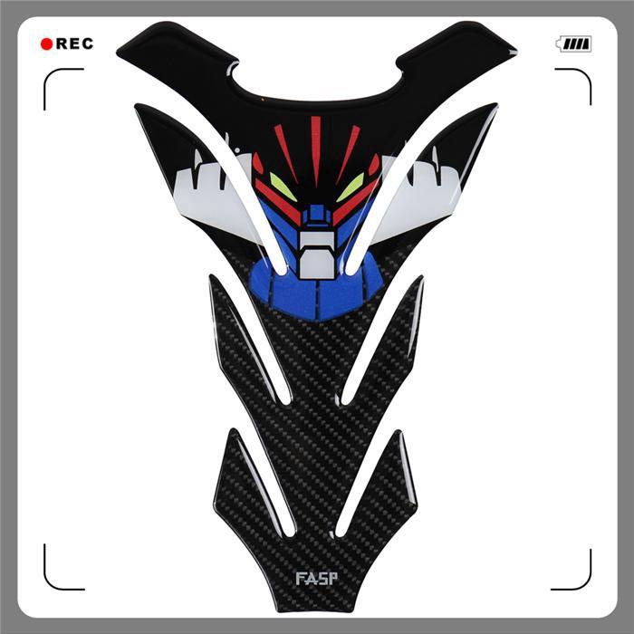 Sticker dán trang trí nắp và vỏ bình xăng bằng sợi carbon dành cho xe mô tô Yamaha