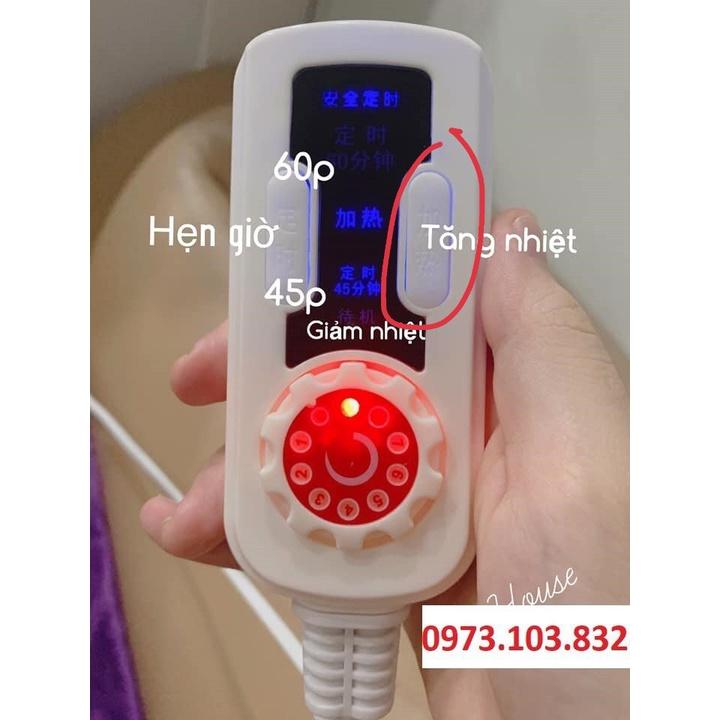 Điều khiển điện - Phụ kiện thay thế dành cho đệm ngải cứu, thảm nằm ngải cứu Đông Y Trung Quốc loại điều khiển loại 1