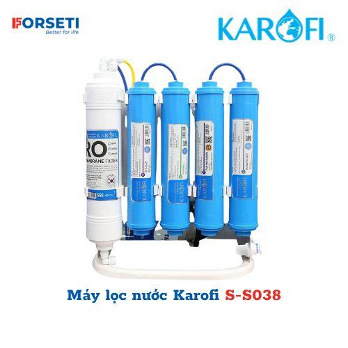 Máy lọc nước Karofi Slim S-s038 NEW - Hàng Chính Hãng