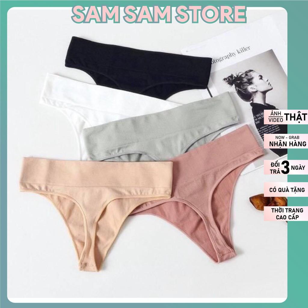 Quần Lót Nữ. Quần Lót Lọt Khe All Mix Dệt Kim Siêu Êm Sexy. Free Szie cho các bạn từ 40kg tới 60 kg Đây là quần loại 1.