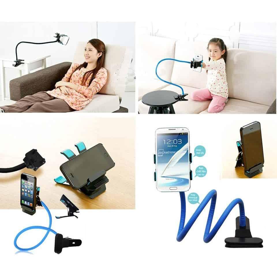 Kẹp điện thoại đuôi khỉ- màu ngẫu nhiên