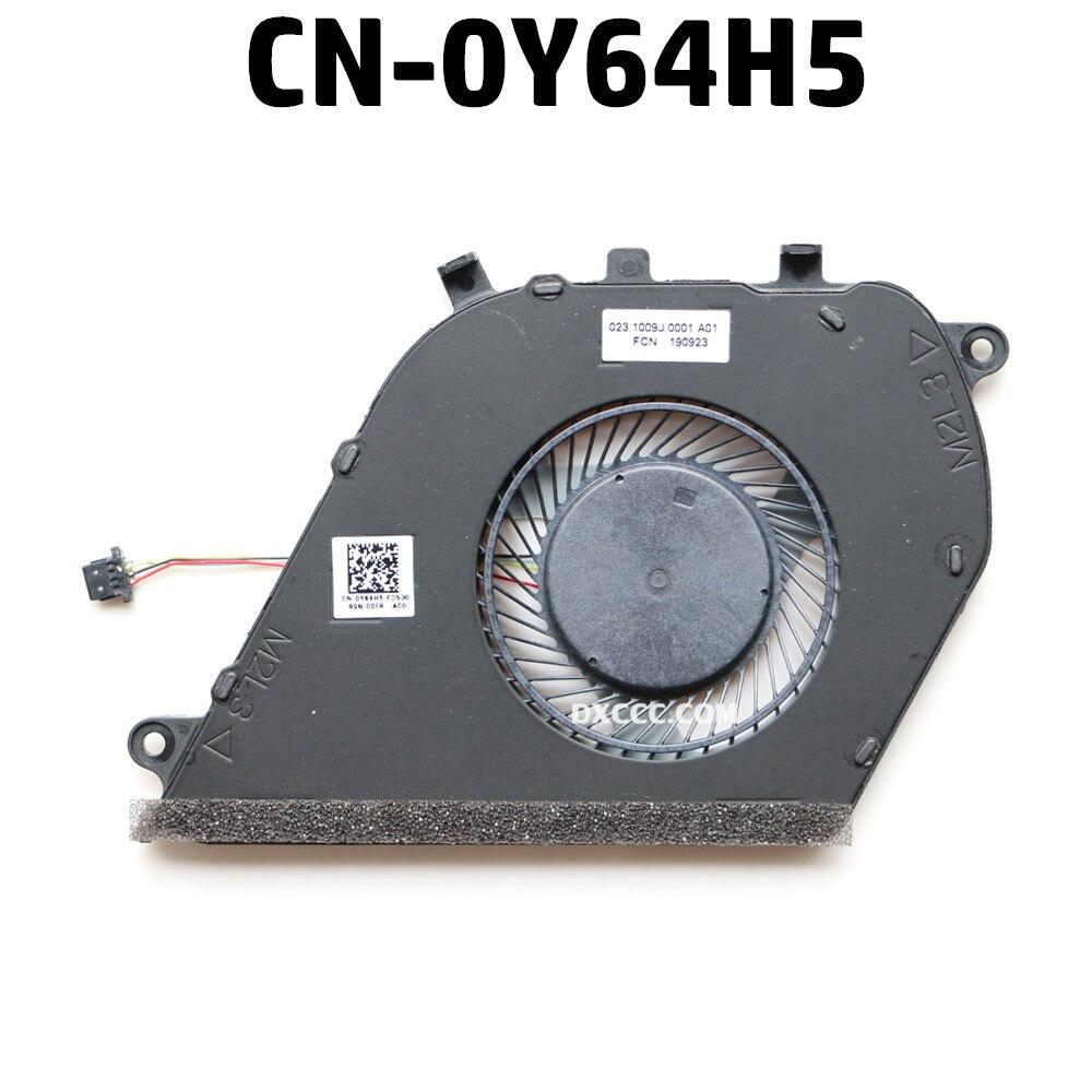 QAOOO Laptop CPU COOLING FAN For DELL Inspiron 7570 7573 7580 CPU COOLING FAN CN-0Y64H5