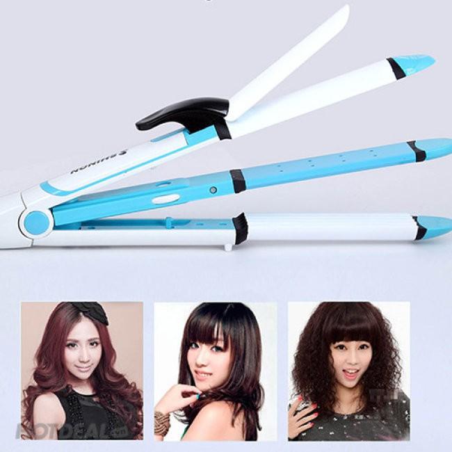 Máy uốn duỗi bấm tạo kiểu tóc 4 trong 1 cao cấp Shinon SH-8005