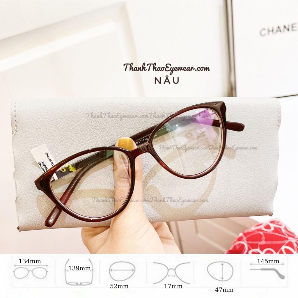 Kính Cận Mắt Mèo Chống Lóa Cao Cấp Gọng Kính Cận 2360 Nhiều Màu Giá Rẻ Thời Trang Hàn Quốc-ThanhThao Eyewear