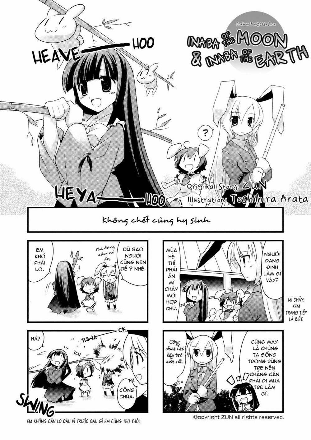 inaba mặt trăng và inaba trái đất chapter 23 9