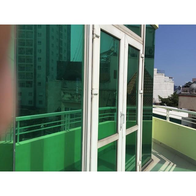 Phim cách nhiệt cửa sổ chống nắng màu xanh lá