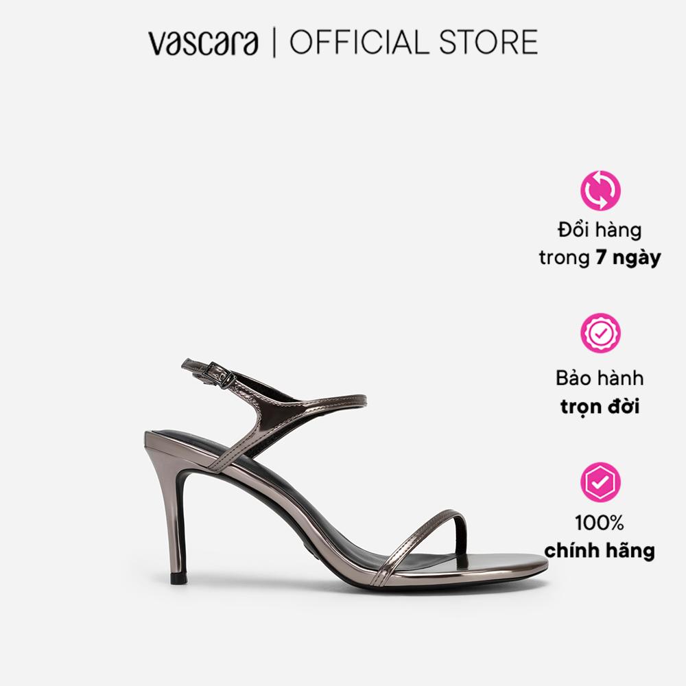 Vascara Giày Sandal Metallic Quai Mảnh - SDN 0737