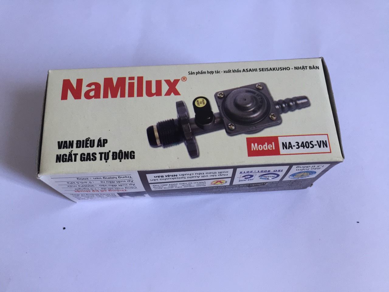 Van điều áp ngắt gas tự động NaMilux NA-340S-VN - Hàng chính hãng