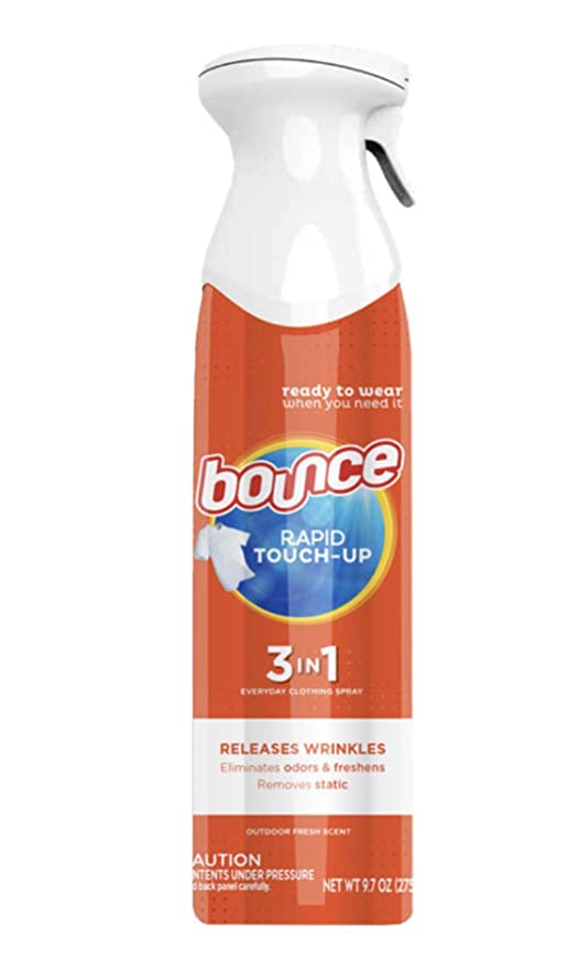 Xịt thơm và làm thẳng quần áo Bounce 3 in 1 của Mỹ chai 275g