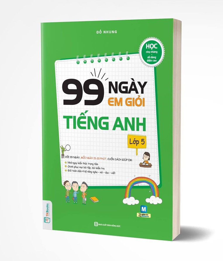 99 ngày em giỏi tiếng Anh lớp 5 - TKBooks