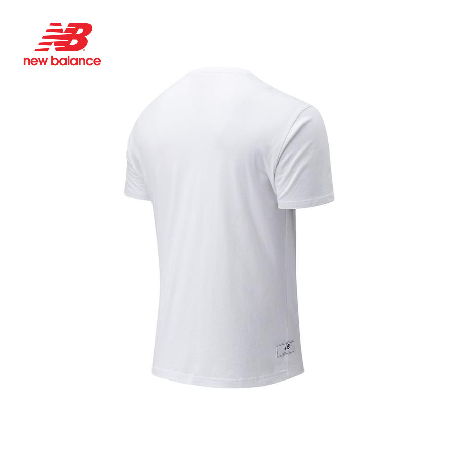 Áo thun tay ngắn thời trang nam New Balance HOOPS ESSENTIAL TEE - MT13587WT (form quốc tế